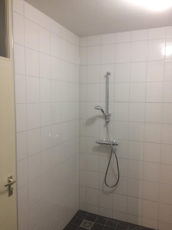 Douche na renovatie alkmaar
